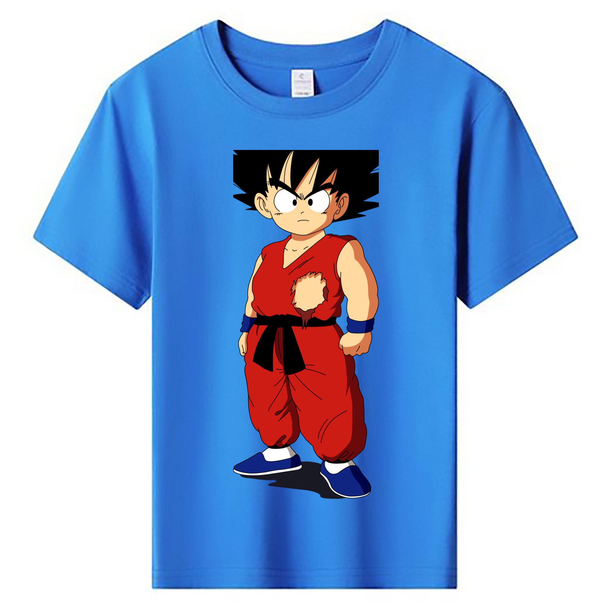（画像用） ドラゴンボール 孫悟空（そん ごくう）Son Goku カカロット DRAGON BALL Kakarotto 綿100％キッズTシャツ（フロントプリント）